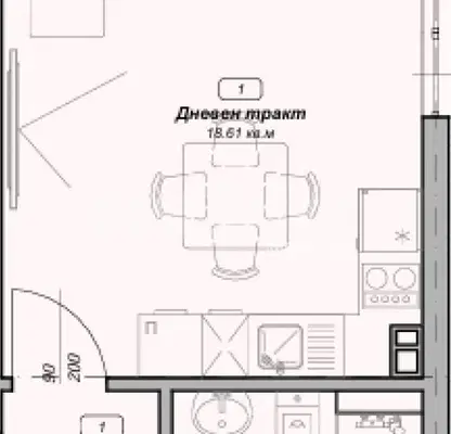 Photo 2 — 2-bedroom apartment in Varna, Pchelina