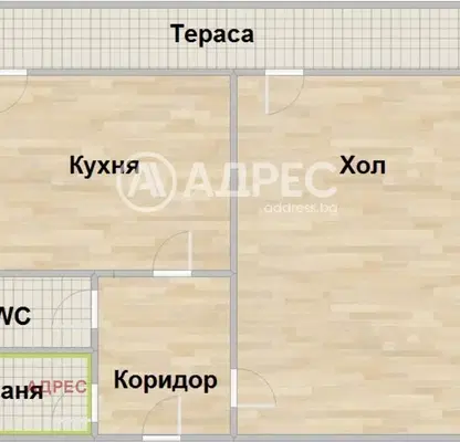 Снимка 2 — Двустаен апартамент във Варна, Младост 2