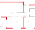 Снимка 5 — Тристаен апартамент с морска панорама в Трошево, Варна