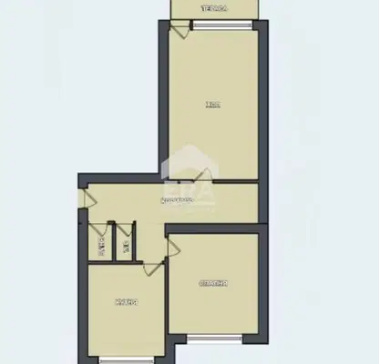 Photo 3 — Two-room apartment with panoramic terrace in Vladislav Varnenchik, Varna
