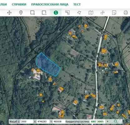 Снимка 2 — Парцел в Габрово, с. Кръвеник
