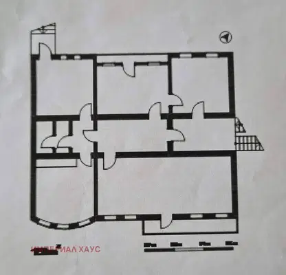 Снимка 3 — Етаж от къща в Хасково, Център