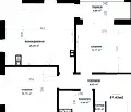 Снимка 2 — Тристаен апартамент в Изгрев, Бургас с ново строителство