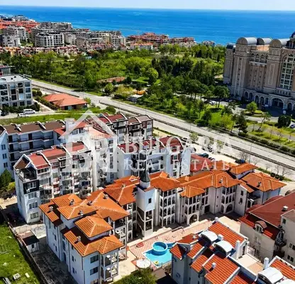 Снимка 2 — Двустаен апартамент с тераса в Крайморие, Бургас