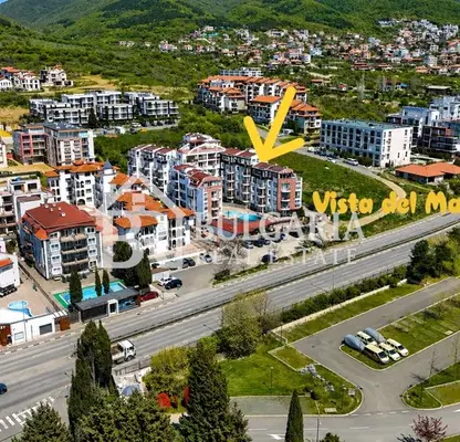 Снимка 4 — Двустаен апартамент с тераса в Крайморие, Бургас