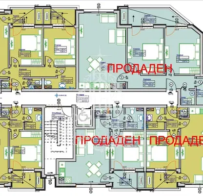 Снимка 4 — Двустаен апартамент в Меден рудник - зона В с асансьор