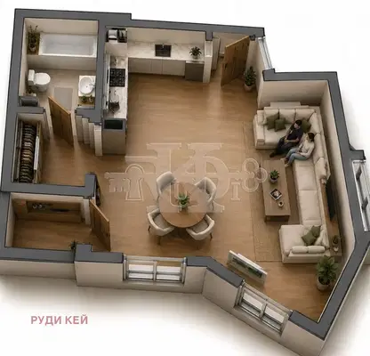 Photo 5 — 1-bedroom apartment in Oblast Varna, Byala