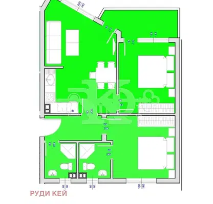 Снимка 2 — Тристаен апартамент във Варна, Бяла