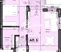 Снимка 2 — Двустаен апартамент с тераса в Гагарин, Пловдив