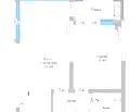 Снимка 2 — Двустаен апартамент в Христо Смирненски, Комплекс Корона