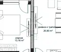 Снимка 3 — Двустаен апартамент 68 кв.м в Христо Смирненски, Пловдив
