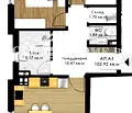 Снимка 5 — Тристаен апартамент в Коматево с две тераси