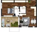 Снимка 2 — Двустаен апартамент в Пловдив, Коматевски възел
