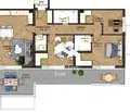 Снимка 2 — Тристаен апартамент в Пловдив, Коматевски възел