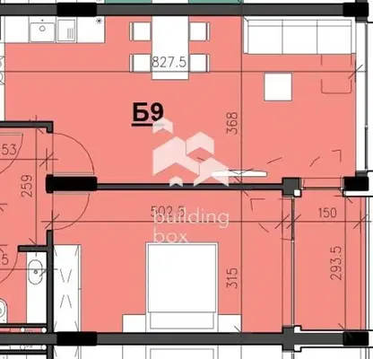 Снимка 2 — Двустаен апартамент с тераса в Кършияка, Пловдив