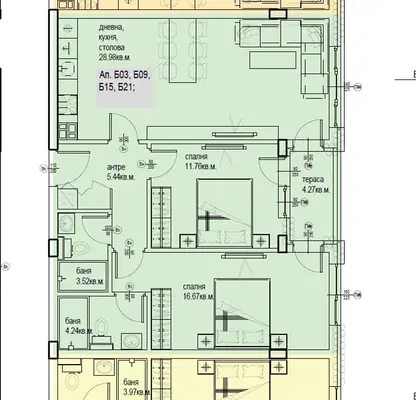 Photo 2 — 3-bedroom apartment in Plovdiv, Kyrshiyaka