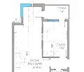 Снимка 3 — Двустаен апартамент в Кючук Париж с тераса и гараж