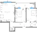 Снимка 2 — Тристаен апартамент в Кючук Париж с тераса на бул. 'Южен'