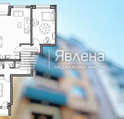 Снимка 2 — Тристаен апартамент в Пловдив, Мараша