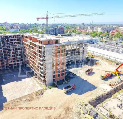 Снимка 4 — Едностаен апартамент с градина в Тракия, Пловдив