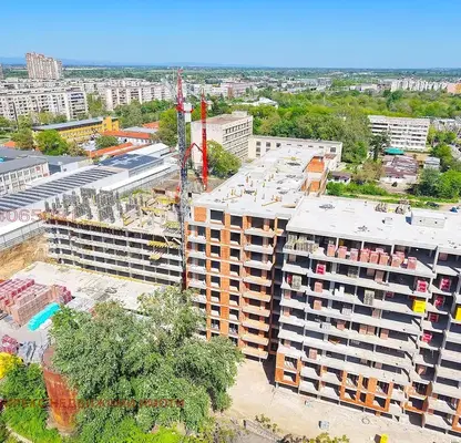 Снимка 3 — Едностаен апартамент в Тракия, Пловдив с асансьор и видеонаблюдение
