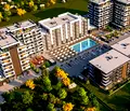 Снимка 3 — Двустаен апартамент в Тракия с модерно строителство и асансьор