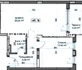 Снимка 2 — Двустаен апартамент в Пловдив, Тракия