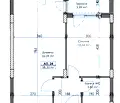 Снимка 4 — Двустаен апартамент в Тракия, Пловдив с тераса