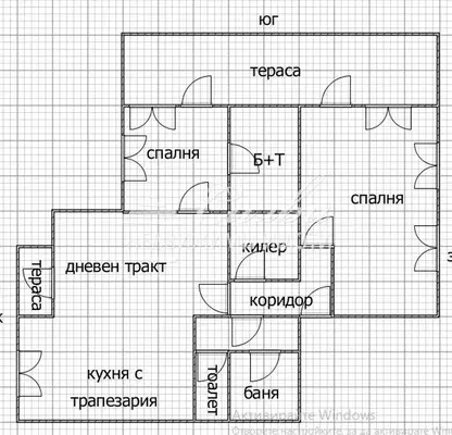 Снимка 3 — Тристаен апартамент в Шумен, 5-ти полк