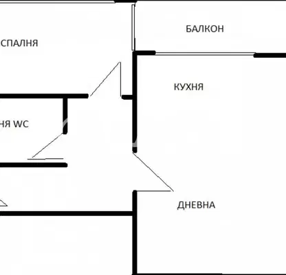Снимка 2 — Двустаен апартамент в София, Белите брези