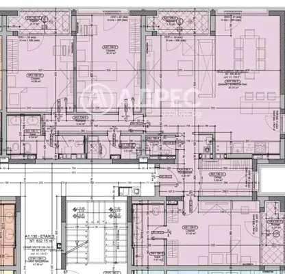 Снимка 4 — Многостаен апартамент с 3 спални в Бояна с тераси