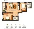 Снимка 3 — Тристаен апартамент в Център, София с балкон и гараж