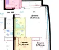 Снимка 2 — Тристаен апартамент с две тераси в Център, София