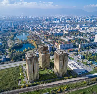 Снимка 5 — Тристаен апартамент с панорамна гледка в Дружба 2, София
