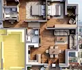 Снимка 5 — Тристаен апартамент в Хаджи Димитър с достъп до метро