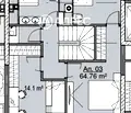 Снимка 2 — Тристаен апартамент в София, Кръстова вада