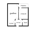 Снимка 4 — Двустаен апартамент в София, Люлин 1