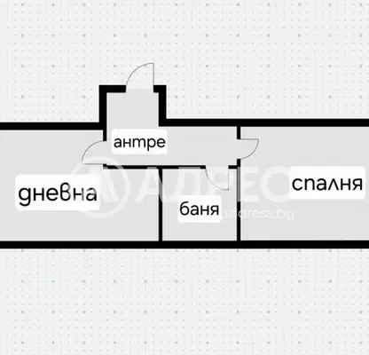 Снимка 4 — Двустаен апартамент в Люлин 1 с два балкона