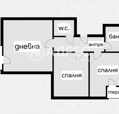 Снимка 4 — Тристаен апартамент в София, Люлин 1