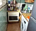 Снимка 4 — Двустаен апартамент в Люлин 8 с хол и кухненски бокс