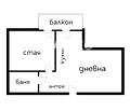 Снимка 4 — Двустаен апартамент в София, Манастирски ливади