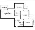 Снимка 4 — Тристаен апартамент в София, Манастирски ливади