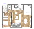 Снимка 3 — Просторен 4-стаен мезонет в Младост 4 с тераси и южно изложение
