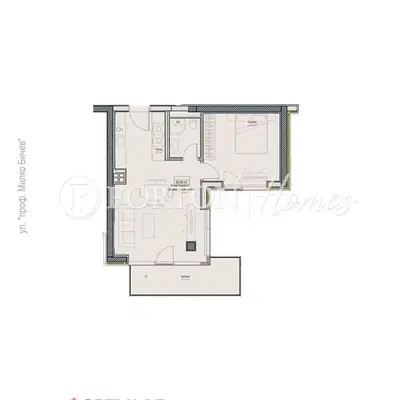 Photo 2 — 2-bedroom apartment in Sofiya, Oborishte