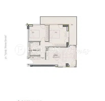 Photo 2 — 3-bedroom apartment in Sofiya, Oborishte