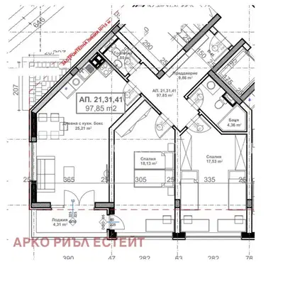Снимка 3 — Тристаен апартамент в Овча купел 1 с тераса