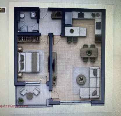 Photo 2 — 2-bedroom apartment in Sofiya, Ovcha Kupel