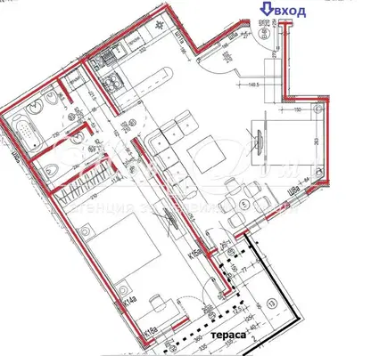 Снимка 2 — Просторен 2-стаен апартамент в Овча купел с паркомясто
