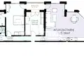Снимка 4 — Тристаен апартамент с тераса в Овча купел, София