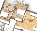 Снимка 2 — Тристаен апартамент в Овча купел с тераса и асансьор